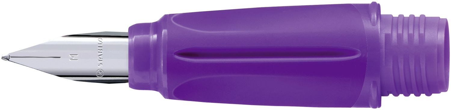Griffstück für Schulfüller - EASYbuddy in lila/magenta - mit Standard-Feder M Griffstück für Schulfüller - EASYbuddy in lila/magenta - mit Standard-Feder M