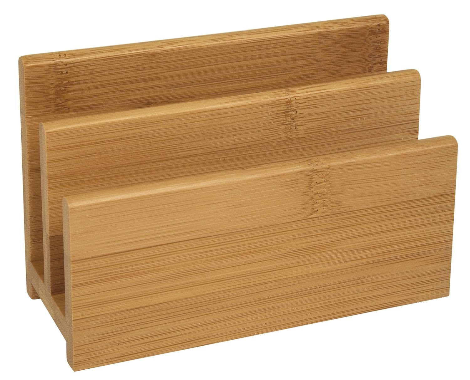 Briefständer Wedo Bambus 61307, 2 Fächer, aus Holz, braun Briefständer Wedo Bambus 61307, 2 Fächer, aus Holz, braun