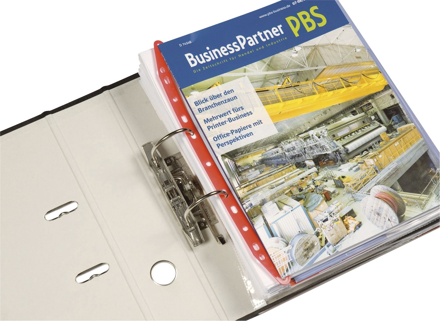 D-Clip/ Magi-Clip - Zeitschriftenbinder, rot D-Clip/ Magi-Clip - Zeitschriftenbinder, rot