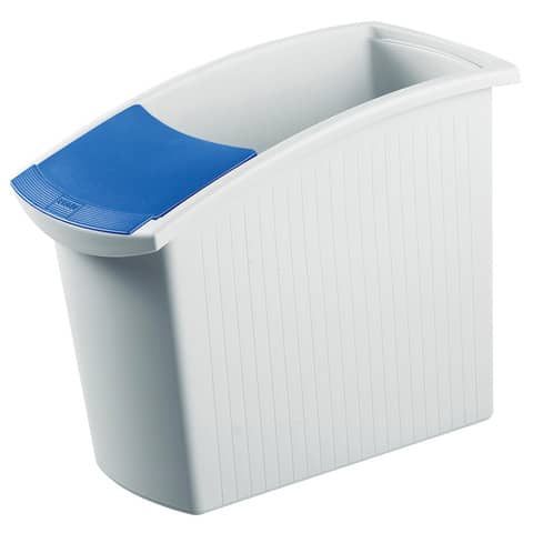 Papierkorb HAN Mondo 1840-11, rechteckig, 18 Liter, Kunststoff, lichtgrau