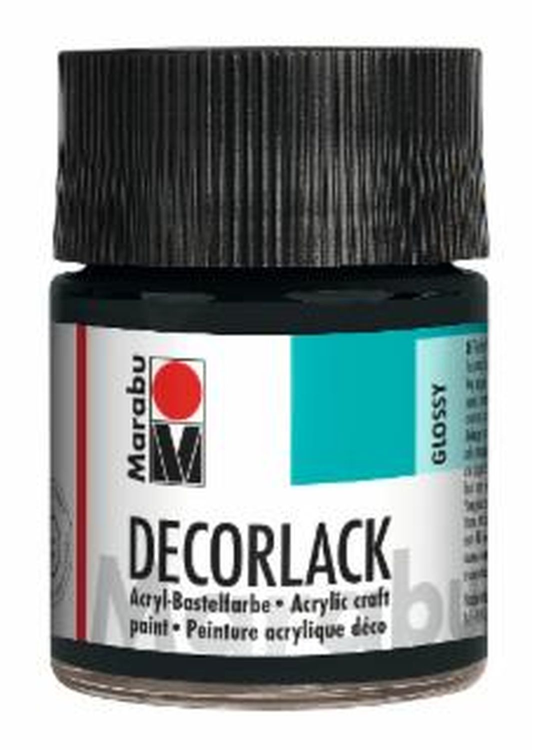 Decorlack Acryl - Schwarz 073, 50 ml