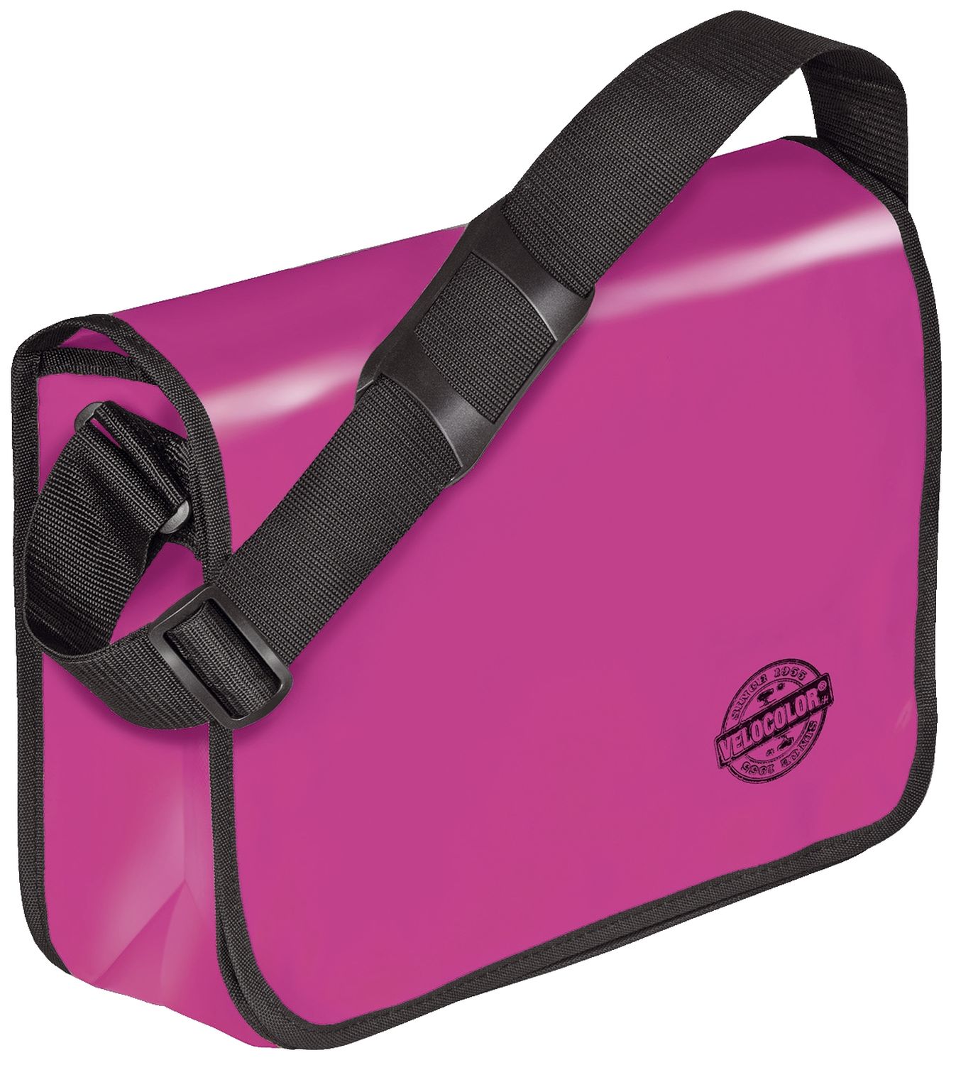 VELOCOLOR® Umhängetasche - 375 x 315 x 110 mm, LKW-Plane, pink VELOCOLOR® Umhängetasche - 375 x 315 x 110 mm, LKW-Plane, pink