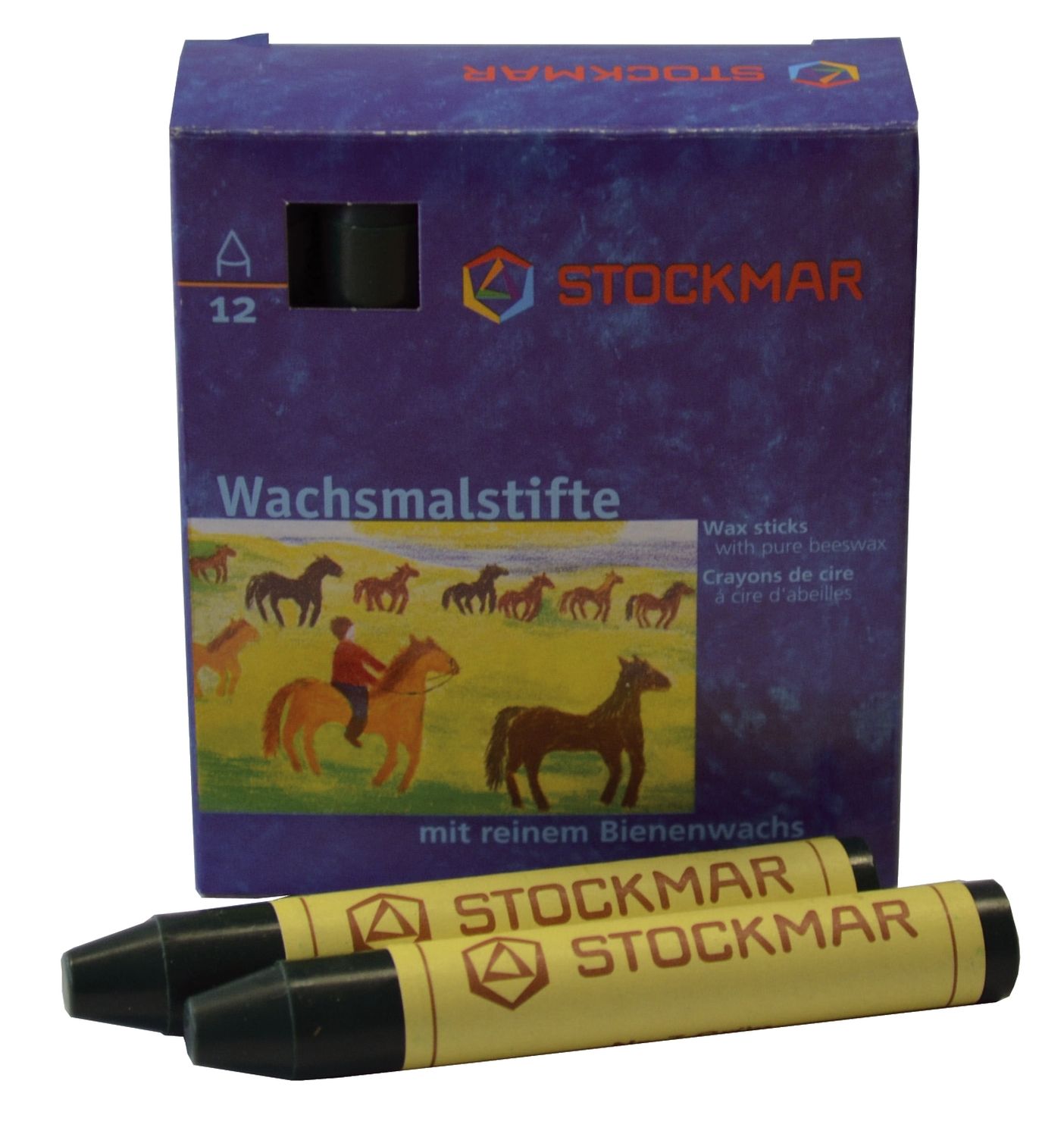 Wachsmalstifte - grün - 12 Stifte Wachsmalstifte - grün - 12 Stifte