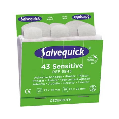 Pflaster-Strips sensible - 6x 43 Stück, weiß Pflaster-Strips sensible - 6x 43 Stück, weiß