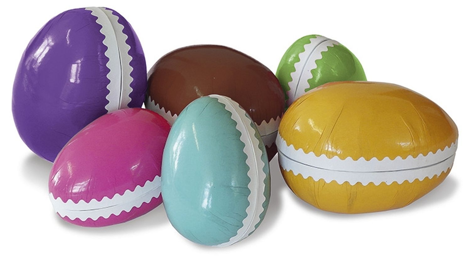 Füllei Ostern - Ø 12 cm, uni, sortiert Füllei Ostern - Ø 12 cm, uni, sortiert