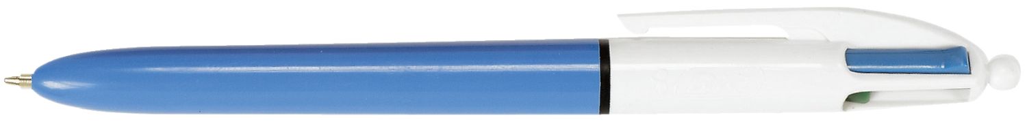 Kugelschreiber 4 Colours - dokumentenecht, 0,4 mm, hellblau/weiß Kugelschreiber 4 Colours - dokumentenecht, 0,4 mm, hellblau/weiß