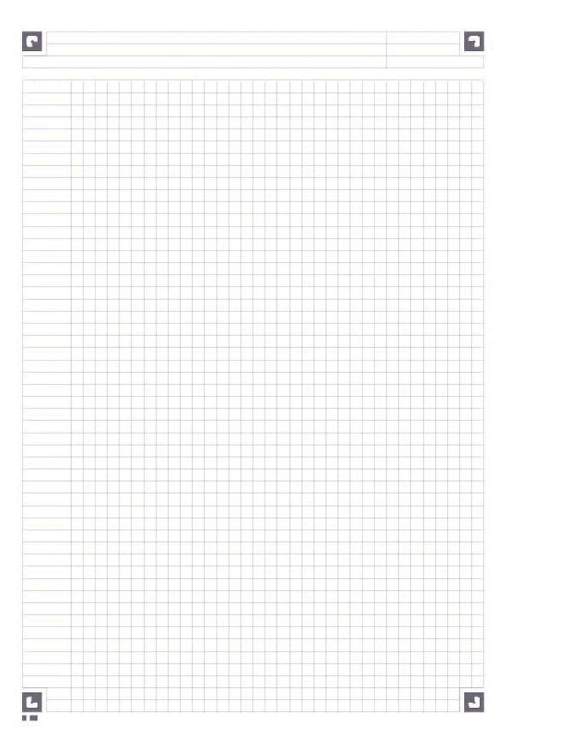 Activebook Connect - Collegeblock, B5, kariert, 80 Blatt, Softcover, 4 Eckmarkierungen zum scannen Activebook Connect - Collegeblock, B5, kariert, 80 Blatt, Softcover, 4 Eckmarkierungen zum scannen