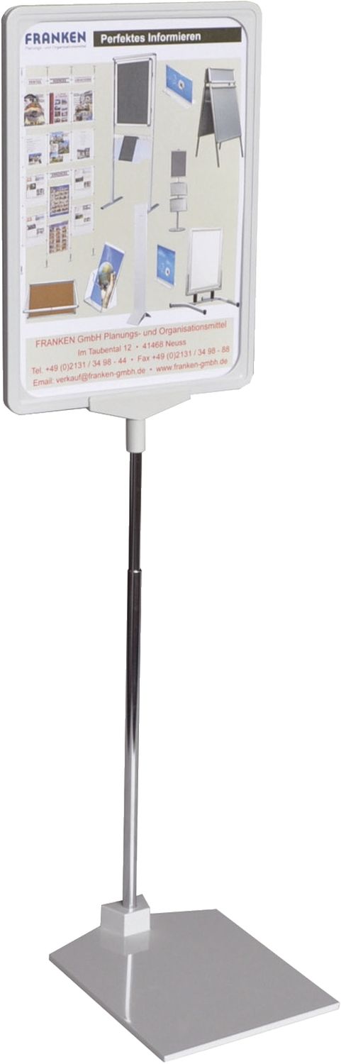 Preisständer, A4, 210 x 620 x 10 mm, grau Preisständer, A4, 210 x 620 x 10 mm, grau