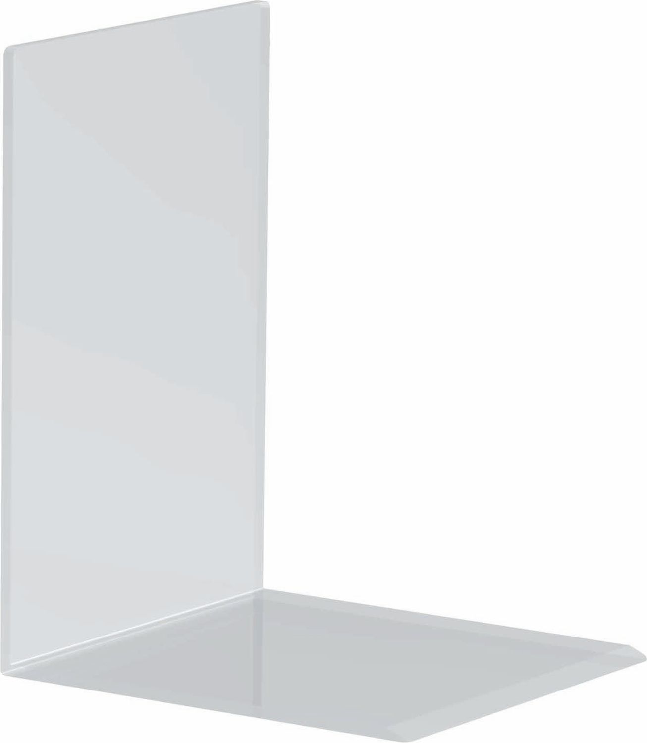 Acryl Buchstütze - 150 x 210 x 160 mm, glasklar, 2er Pack Acryl Buchstütze - 150 x 210 x 160 mm, glasklar, 2er Pack