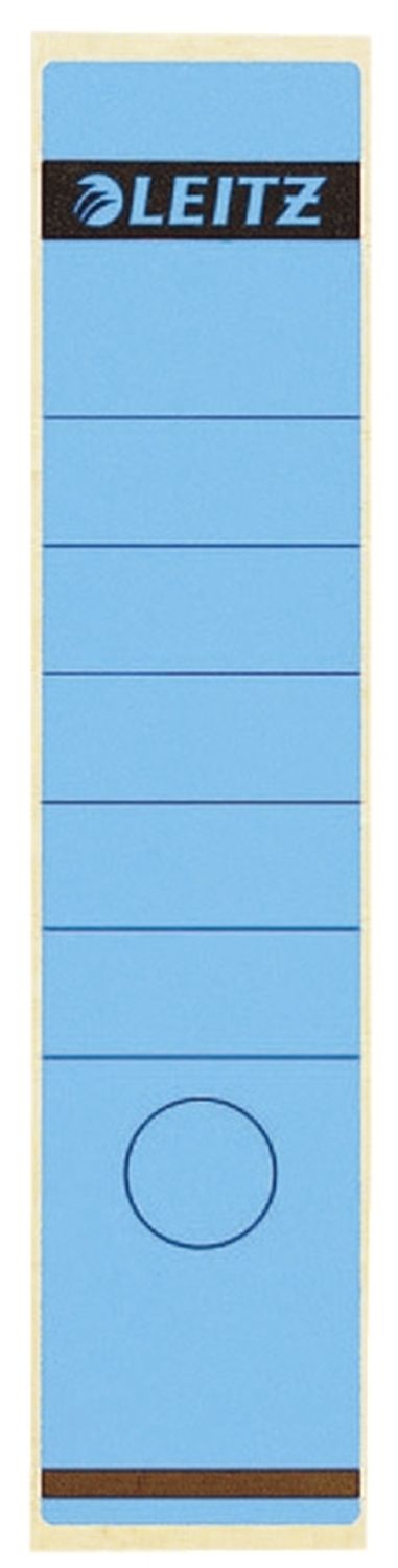 Rückenschilder Leitz 1640-00-35, lang/breit 61 x 285 mm, 10 Stück, blau