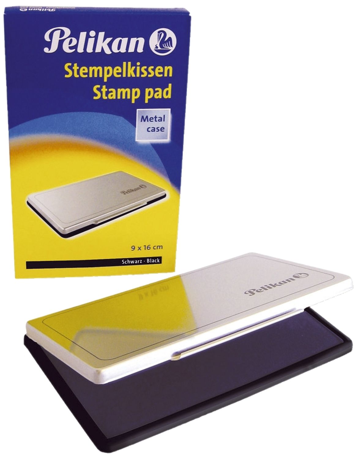 Stempelkissen 1 - 160 x 90 mm, schwarz getränkt Stempelkissen 1 - 160 x 90 mm, schwarz getränkt