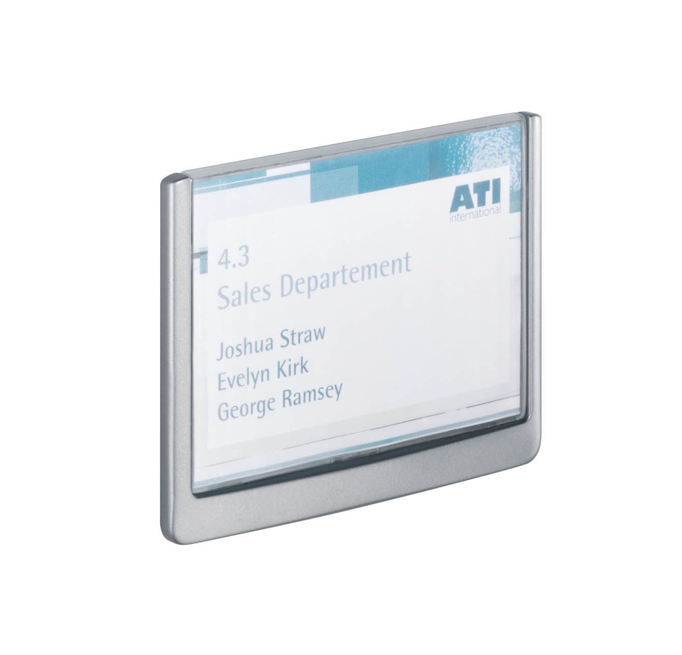 Türschild CLICK SIGN, Alu, 149 x 105,5 mm, Transparent Türschild CLICK SIGN, Alu, 149 x 105,5 mm, Transparent