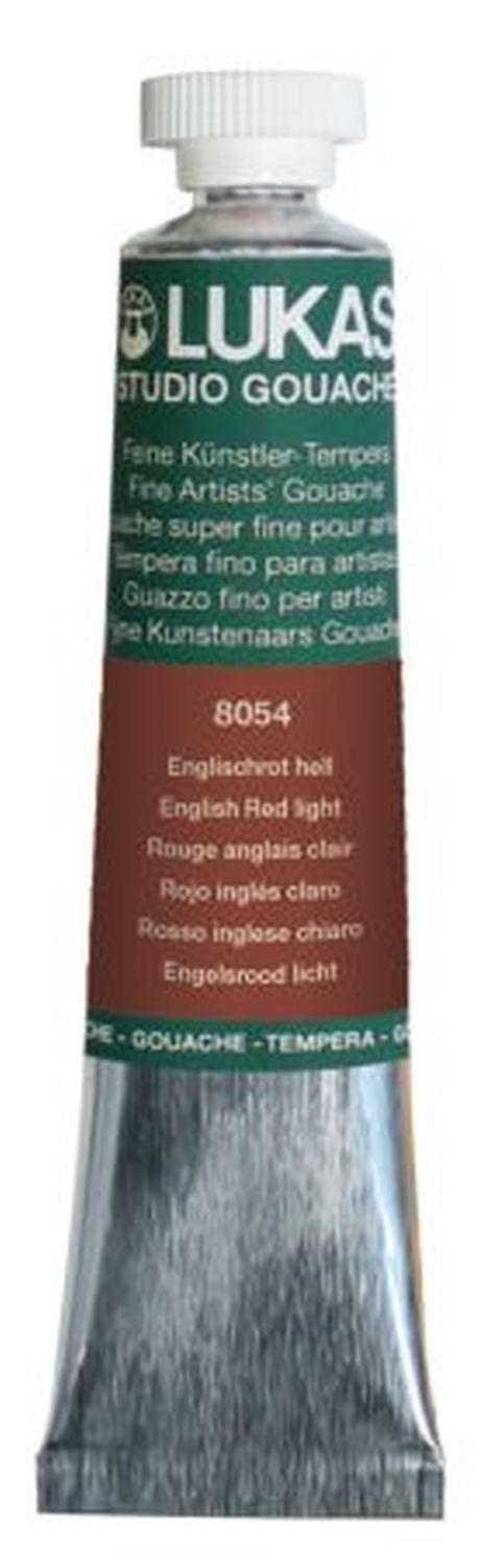 Gouachefarbe STUDIO - 20 ml, Englischrot hell