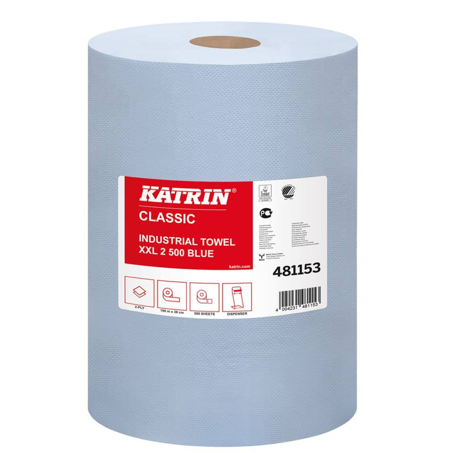 Wischtuch Classic Industrial XXL2 blau, 2-lagig, 2 x 190 m Wischtuch Classic Industrial XXL2 blau, 2-lagig, 2 x 190 m