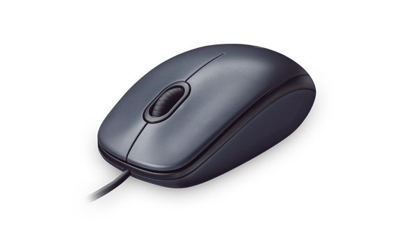 Logitech Mouse M90, schwarz