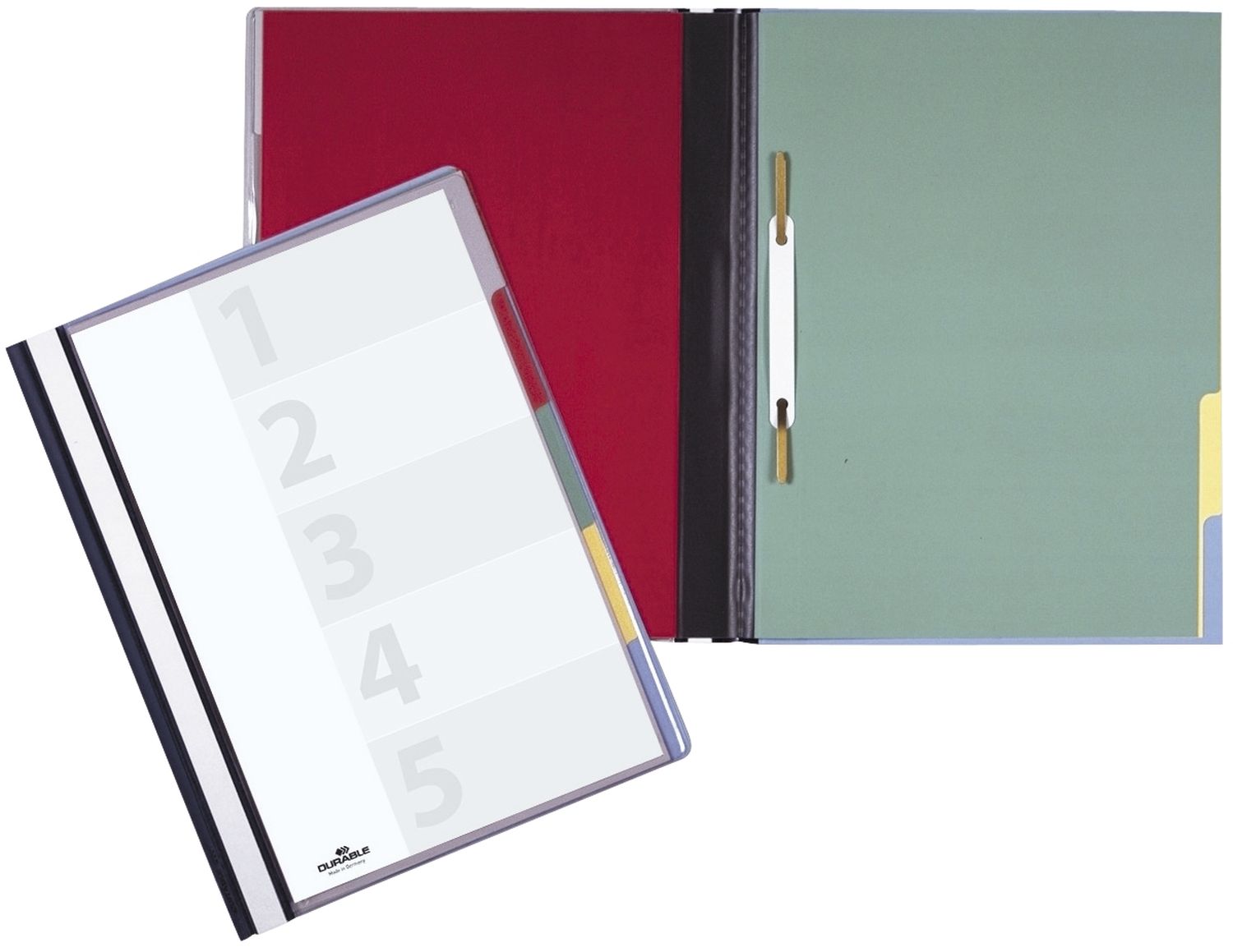 Organisationshefter DIVISOFLEX® - 5faches farbiges Register, A4, blau Organisationshefter DIVISOFLEX® - 5faches farbiges Register, A4, blau