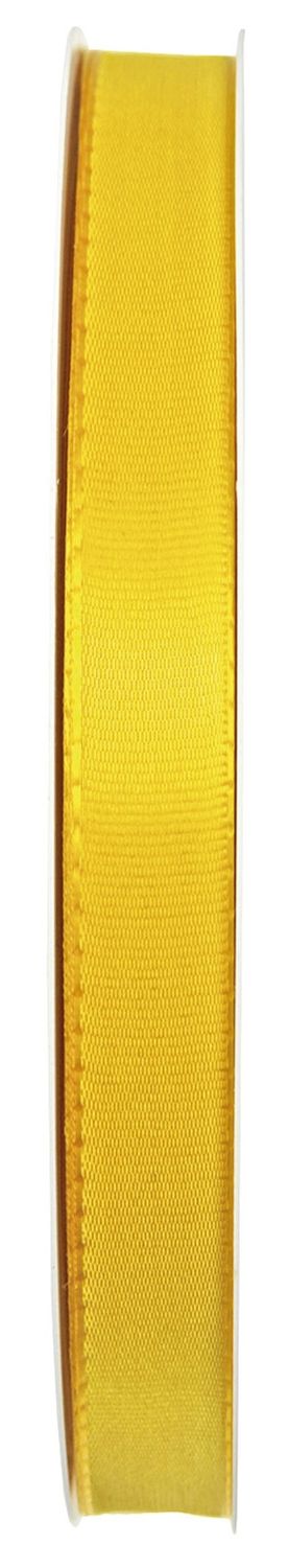 Basic Taftband - 10 mm x 50 m, gelb