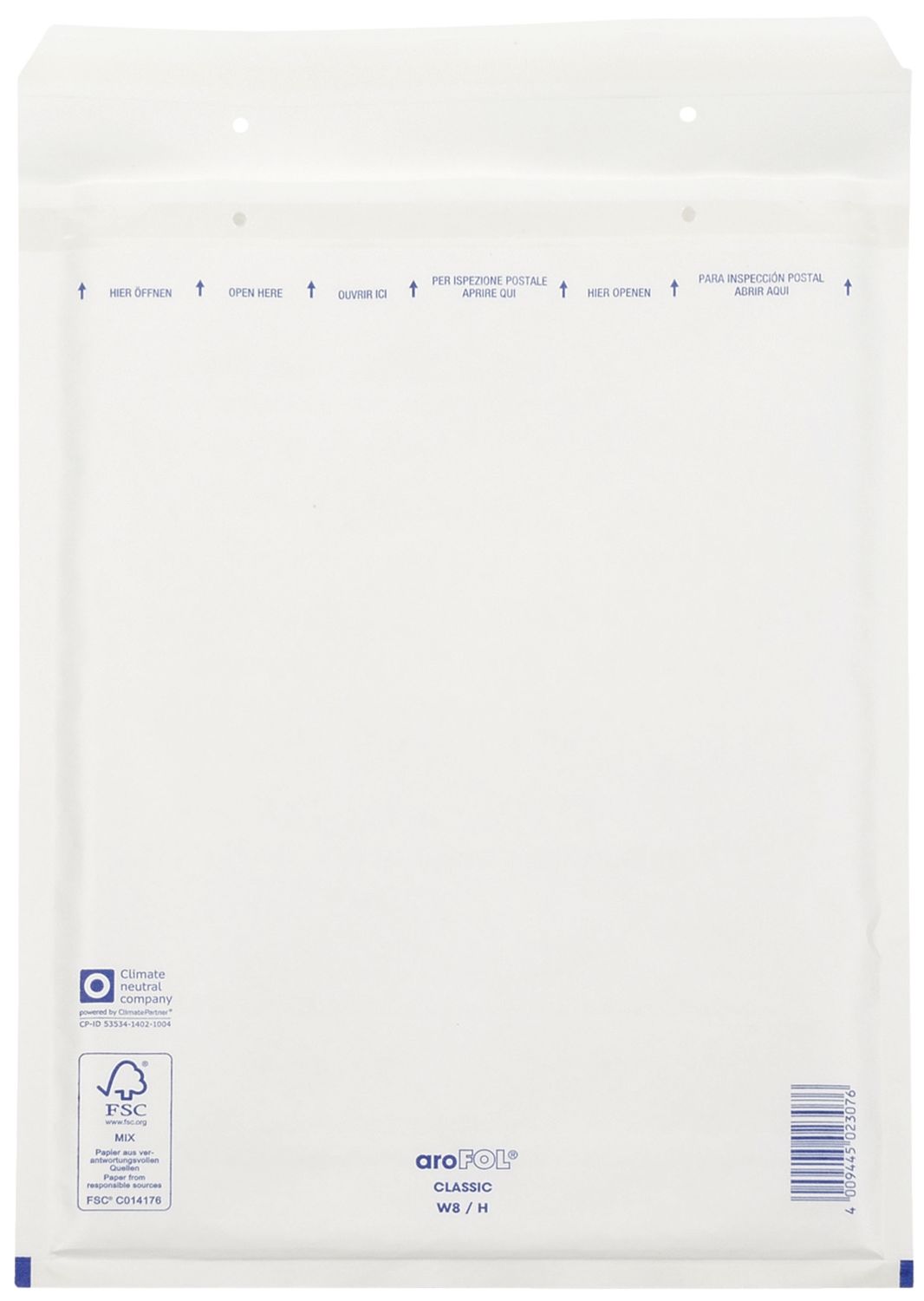 Luftpolstertaschen Nr. 8, 270x360 mm, weiß, 100 Stück Luftpolstertaschen Nr. 8, 270x360 mm, weiß, 100 Stück