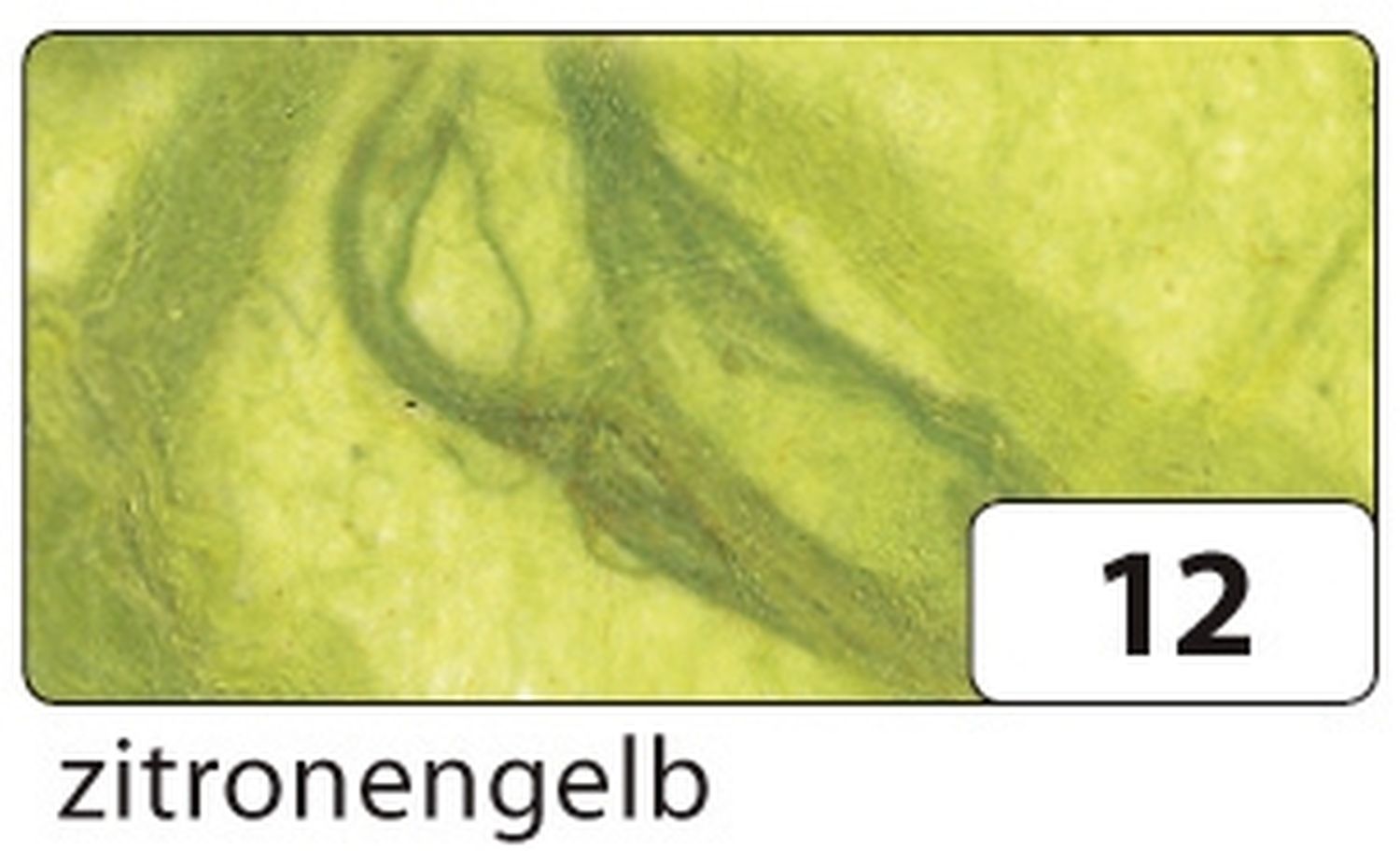 Strohseide - 47 x 64 cm, zitronengelb Strohseide - 47 x 64 cm, zitronengelb