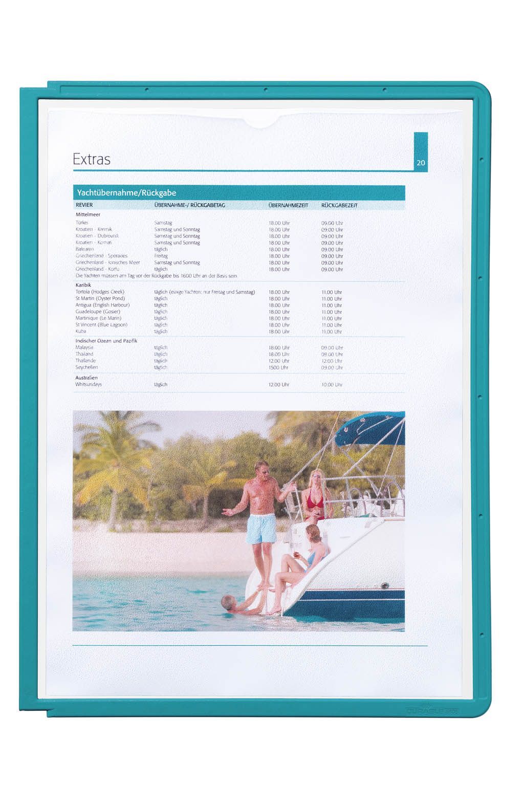 Sichttafel SHERPA® PANEL A4, grün Sichttafel SHERPA® PANEL A4, grün