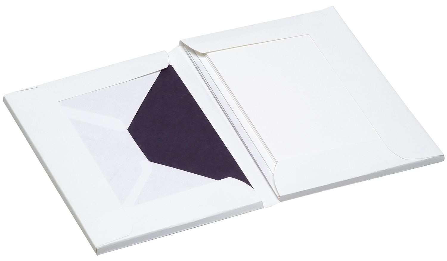 Paper Royal Kartenmappe - DIN A6/C6, weiß, 8 Karten mit 8 Briefhüllen Paper Royal Kartenmappe - DIN A6/C6, weiß, 8 Karten mit 8 Briefhüllen