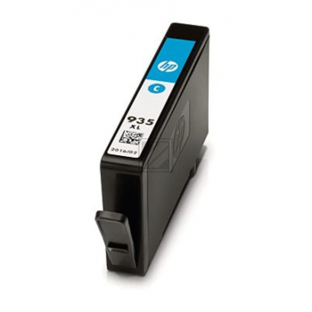 Original Tinte HP 934XL (C2P24AE), ca. 825 Seiten, cyan