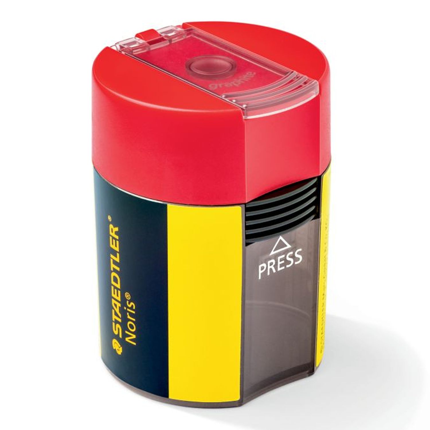 Dosenspitzer Noris® 511 004 - 8,2 mm Ø, 40 x 56 x 42 mm, gelb-schwarz Dosenspitzer Noris® 511 004 - 8,2 mm Ø, 40 x 56 x 42 mm, gelb-schwarz