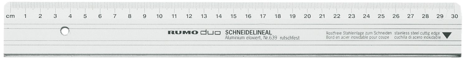 Schneidelineale 639 - 30 cm