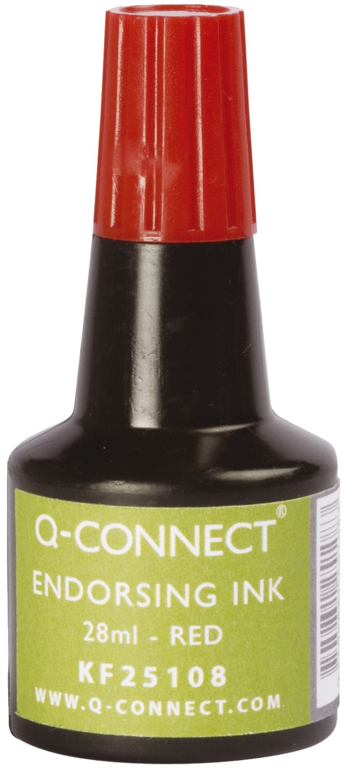 Stempelfarbe - ohne Öl, 28 ml, rot Stempelfarbe - ohne Öl, 28 ml, rot