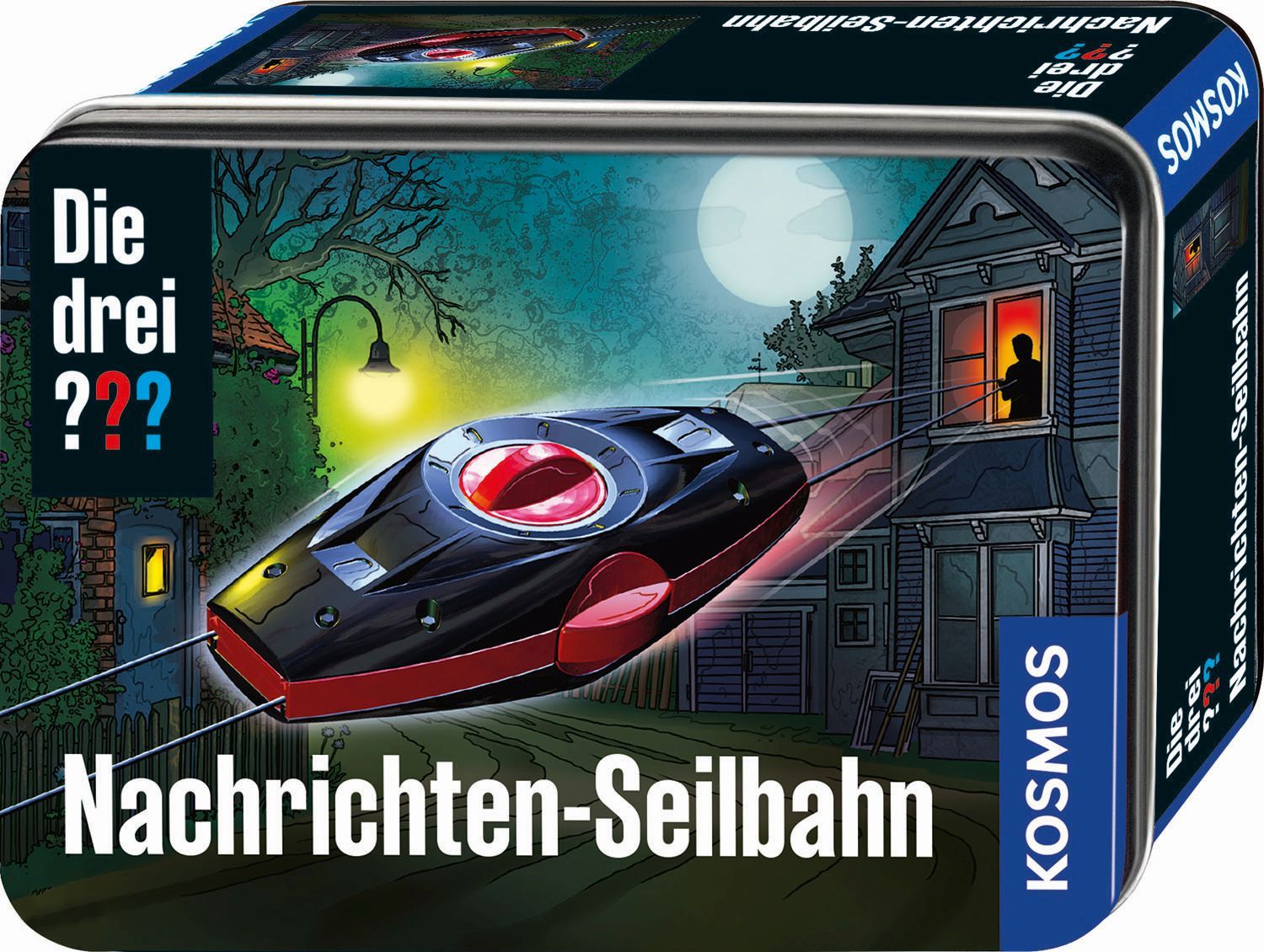 Experimentierkasten - Die drei ??? Nachrichten-Seilbahn Experimentierkasten - Die drei ??? Nachrichten-Seilbahn