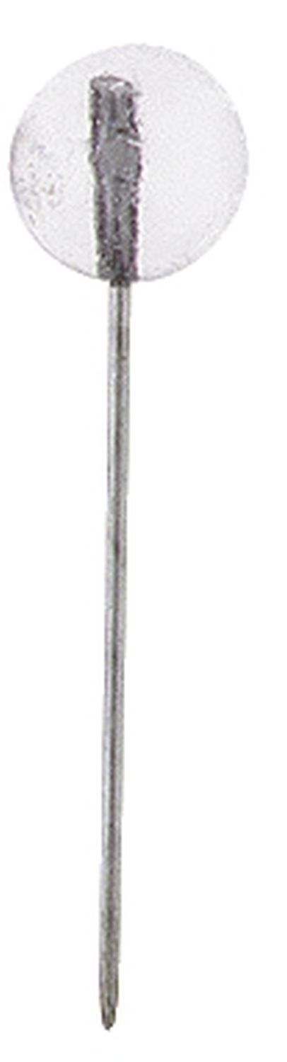 Markiernadel, 16 mm, 5 x 5 mm, glasklar, Dose mit 100 Stück Markiernadel, 16 mm, 5 x 5 mm, glasklar, Dose mit 100 Stück