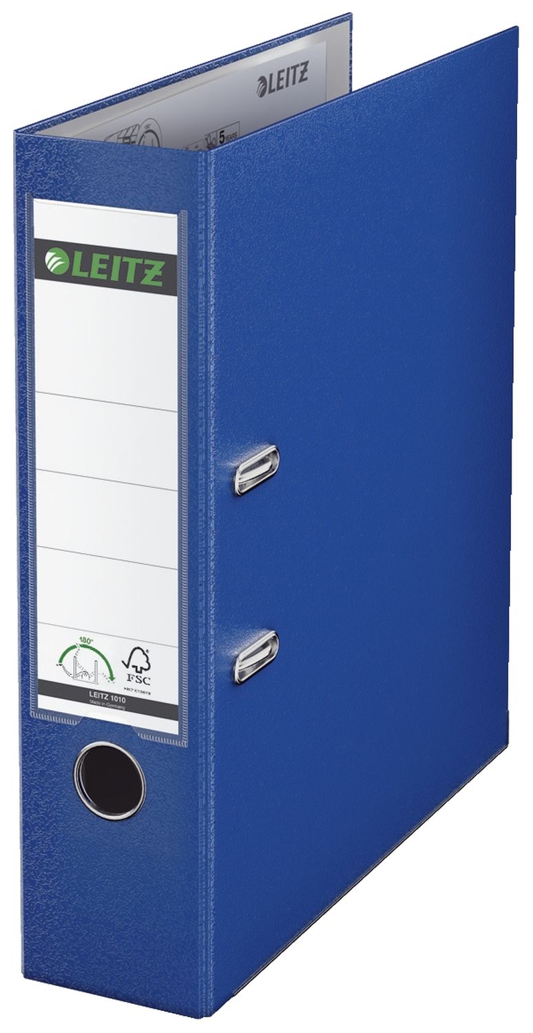 Ordner Leitz 1010-50-68 Plastikordner DIN A4, breit 80 mm, nachtblau