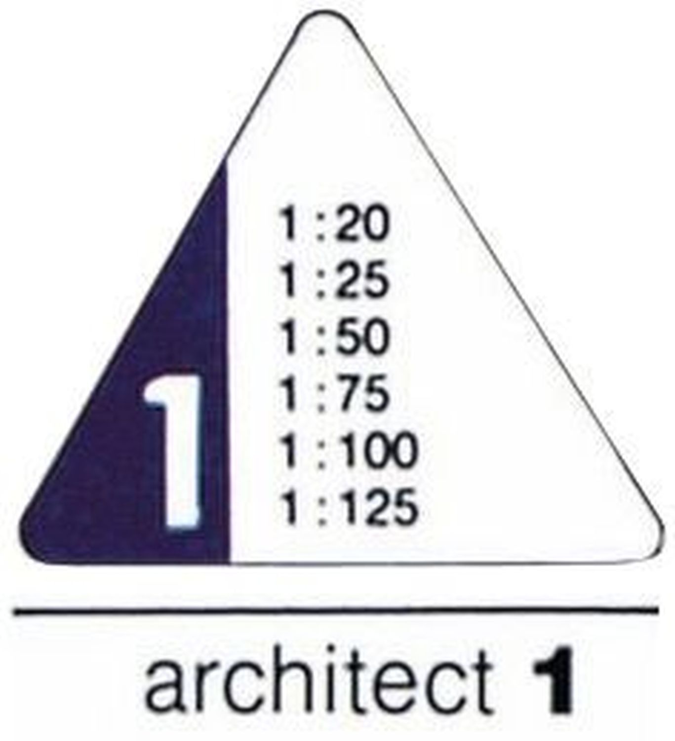 Dreikant-Maßstab 150, Architect 1 Dreikant-Maßstab 150, Architect 1