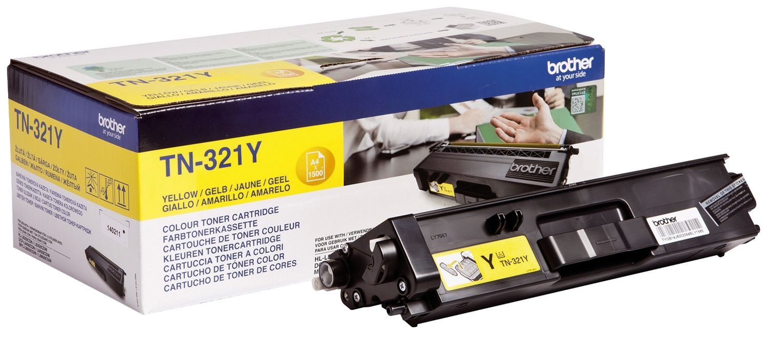 Original Brother Toner-Kit gelb (TN-321Y)