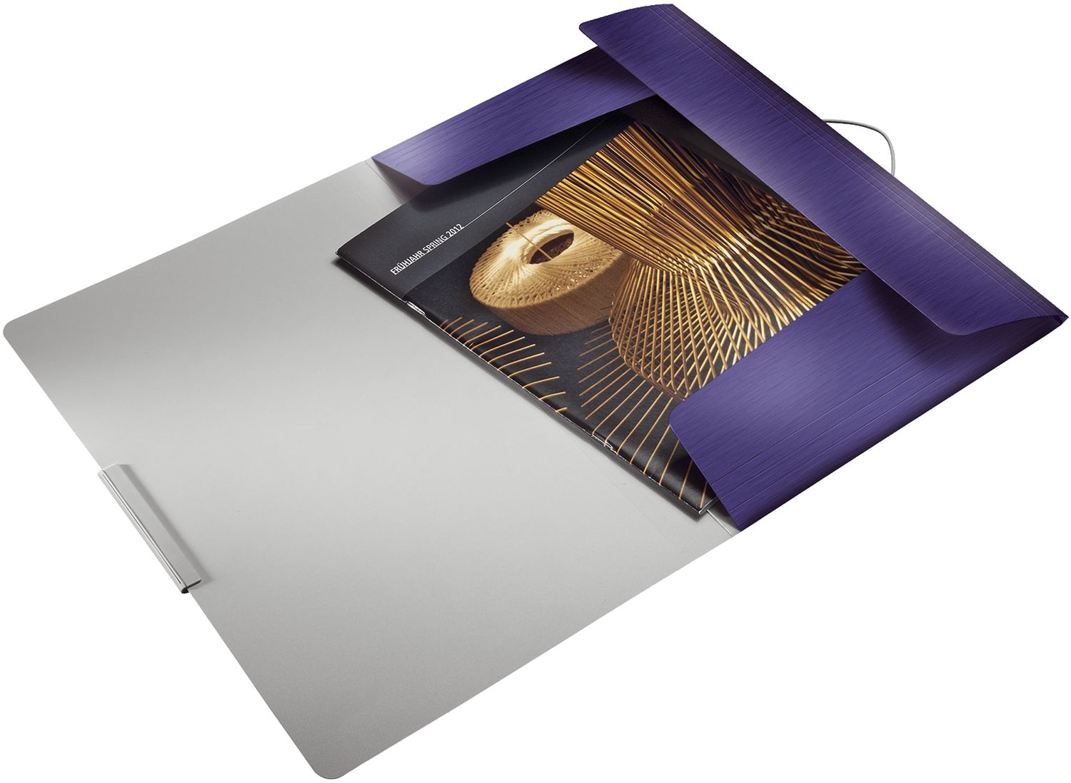 3977 Eckspannermappe Style, A4, PP, titan blau 3977 Eckspannermappe Style, A4, PP, titan blau