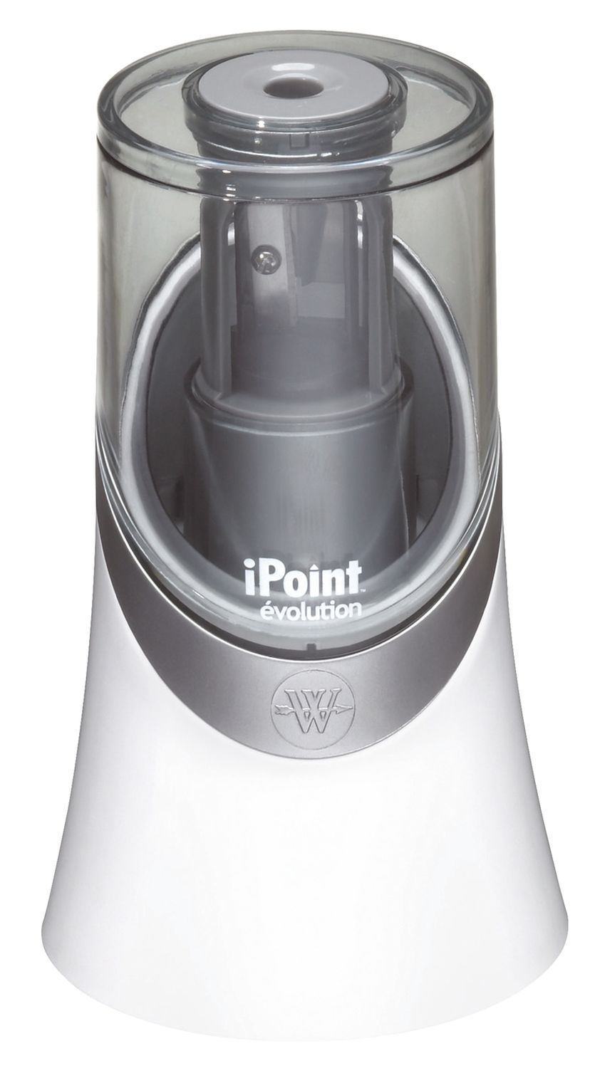 Spitzmaschine iPoint Evolution - batteriebetrieben, für Ø bis 8 mm, weiß Spitzmaschine iPoint Evolution - batteriebetrieben, für Ø bis 8 mm, weiß