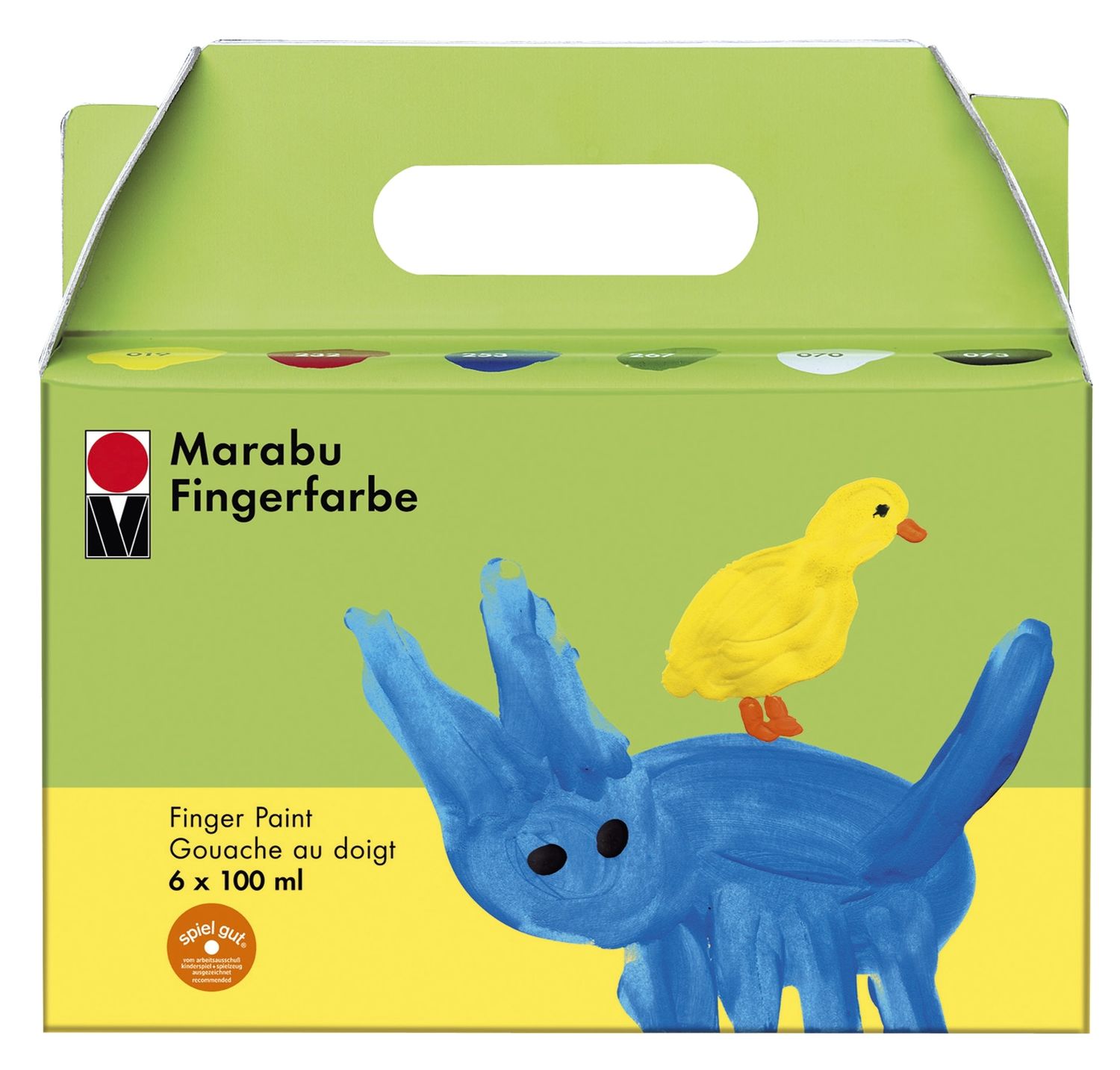 Fingerfarbe - 6 x 100 ml Fingerfarbe - 6 x 100 ml