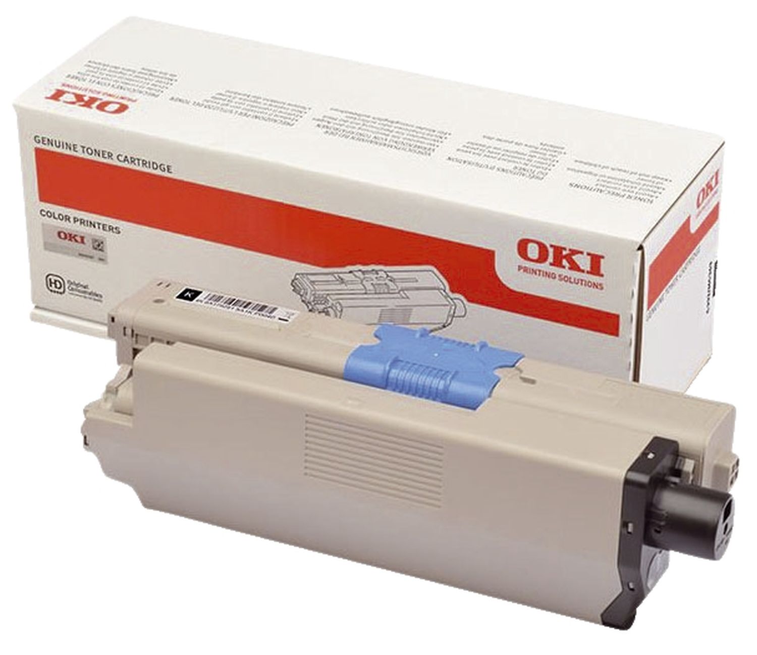 Original OKI Toner-Kit schwarz (44973536)