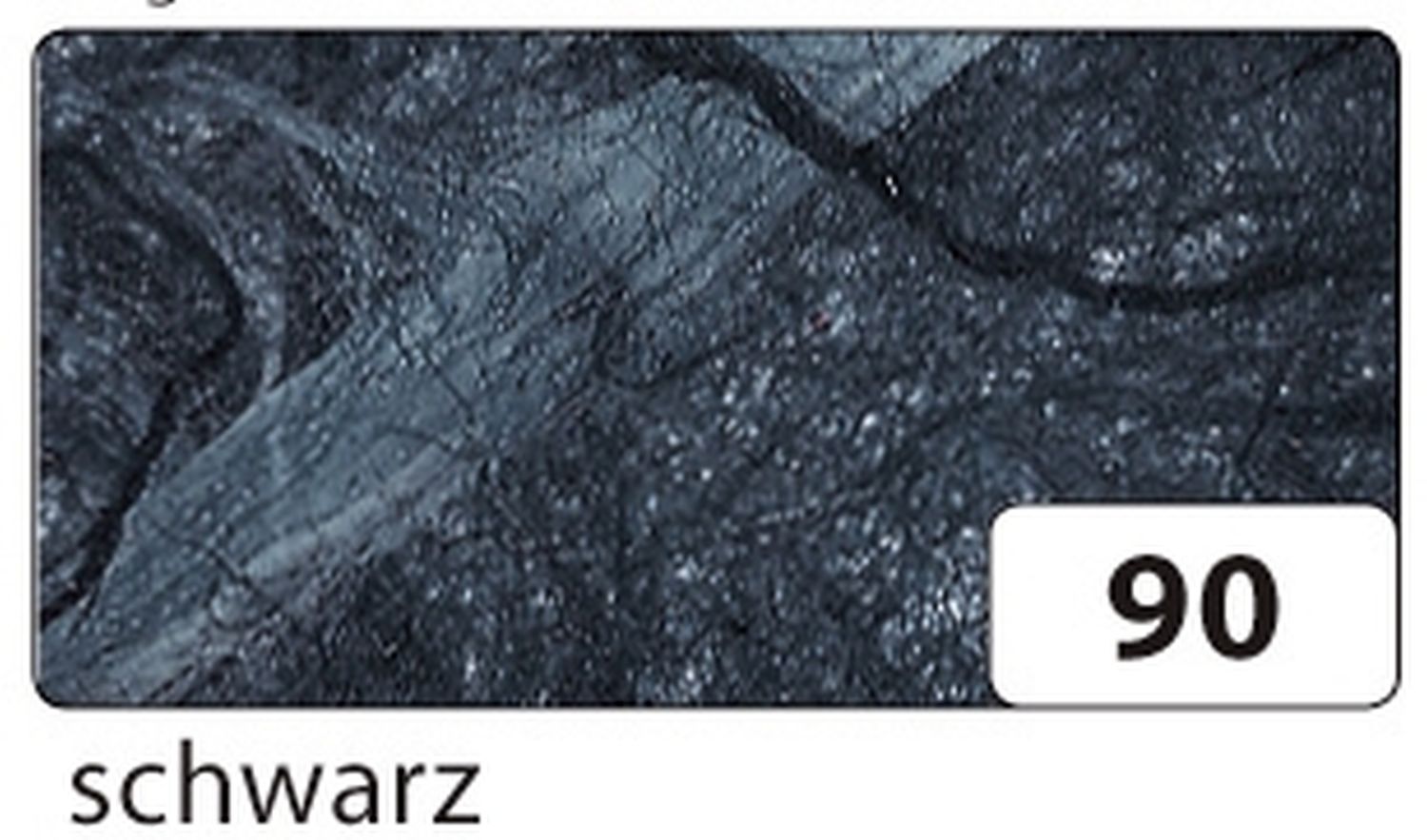 Strohseide - 47 x 64 cm, schwarz Strohseide - 47 x 64 cm, schwarz