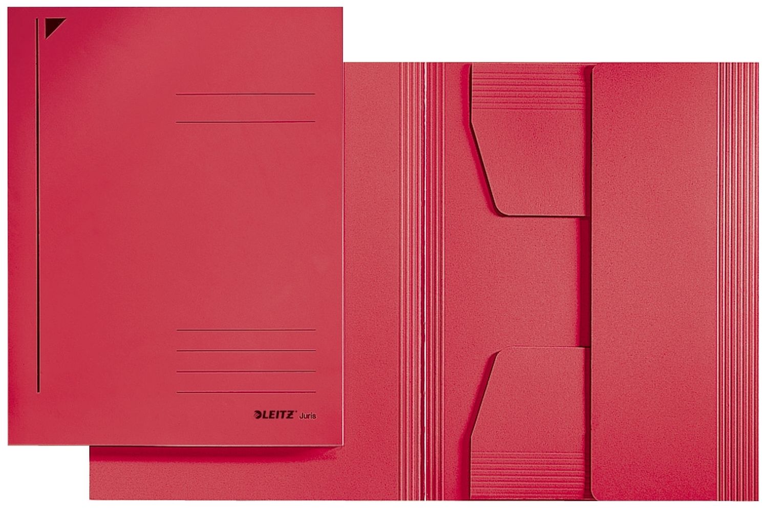 3924 Jurismappe - A4, Pendarec-Karton 430g, rot 3924 Jurismappe - A4, Pendarec-Karton 430g, rot
