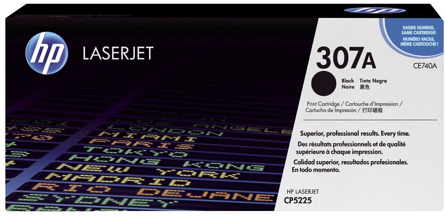 Original HP Tonerkartusche schwarz (CE740A,307A,307ABK,307ABLACK,NO307A,NO307ABK,NO307ABLACK)