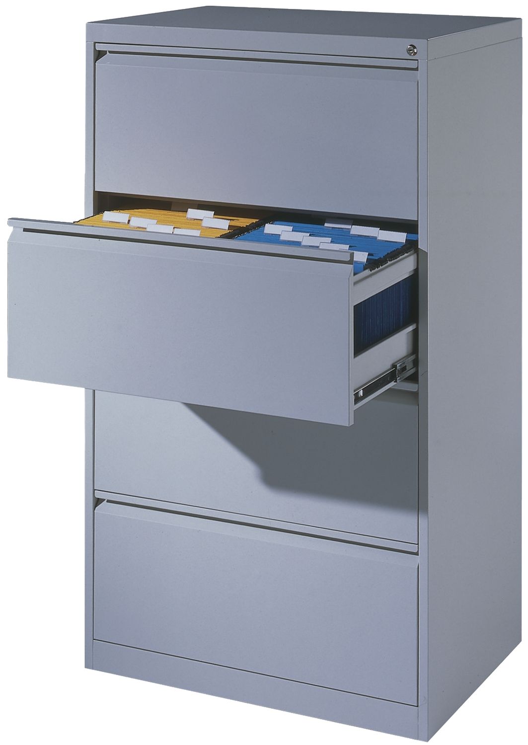 Stahl-Hängeregistraturschrank BASIC zweibahnig Stahl-Hängeregistraturschrank BASIC zweibahnig