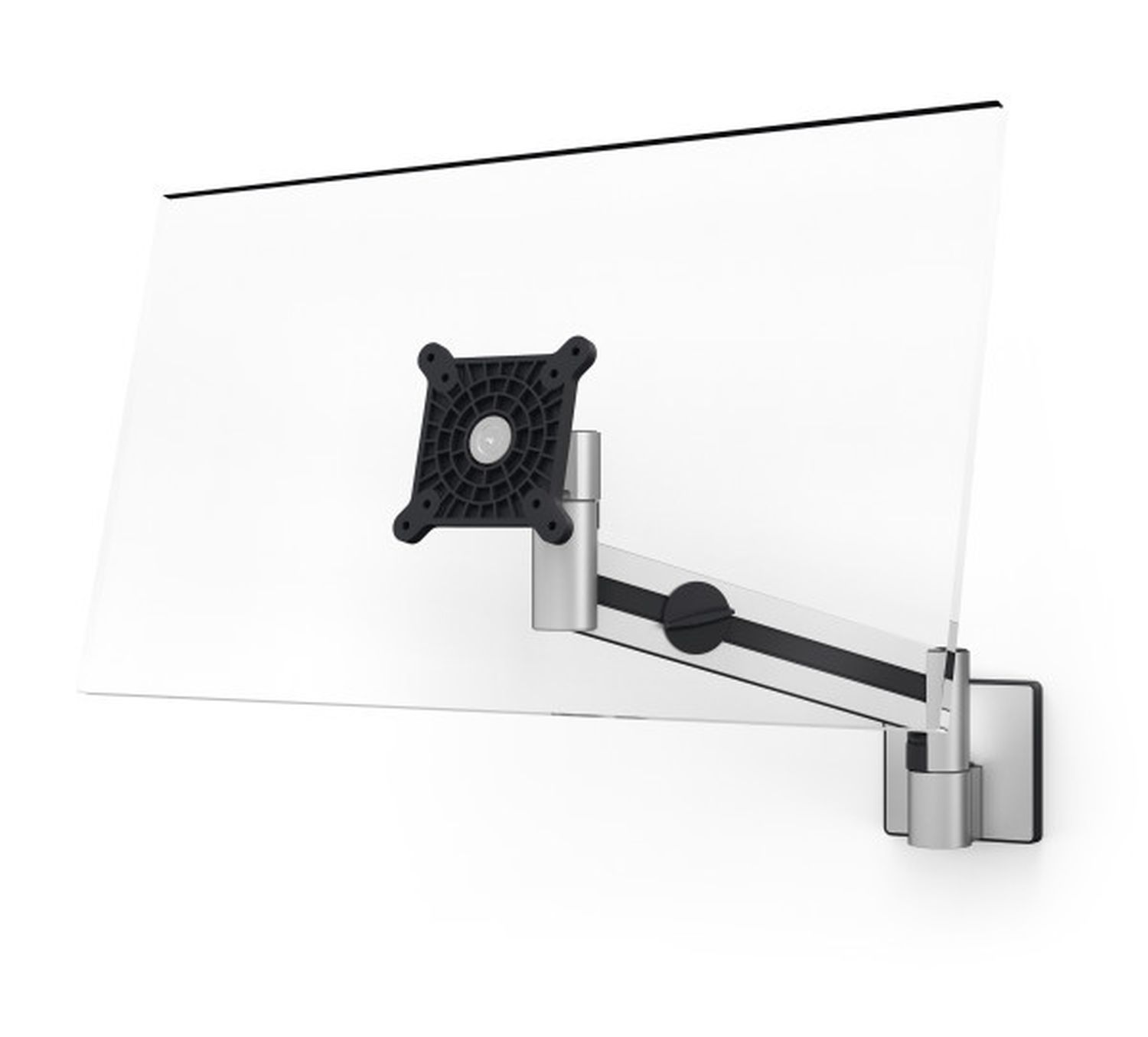 Monitorwandhalter mit Arm für 1 Monitor - silber, 8 kg