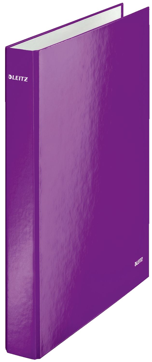Ringbuch Leitz 4241-00-62, für DIN A4 überbreit, 2 Ringe, Ring-Ø 25 mm, Rückenbreite 40 mm, violett