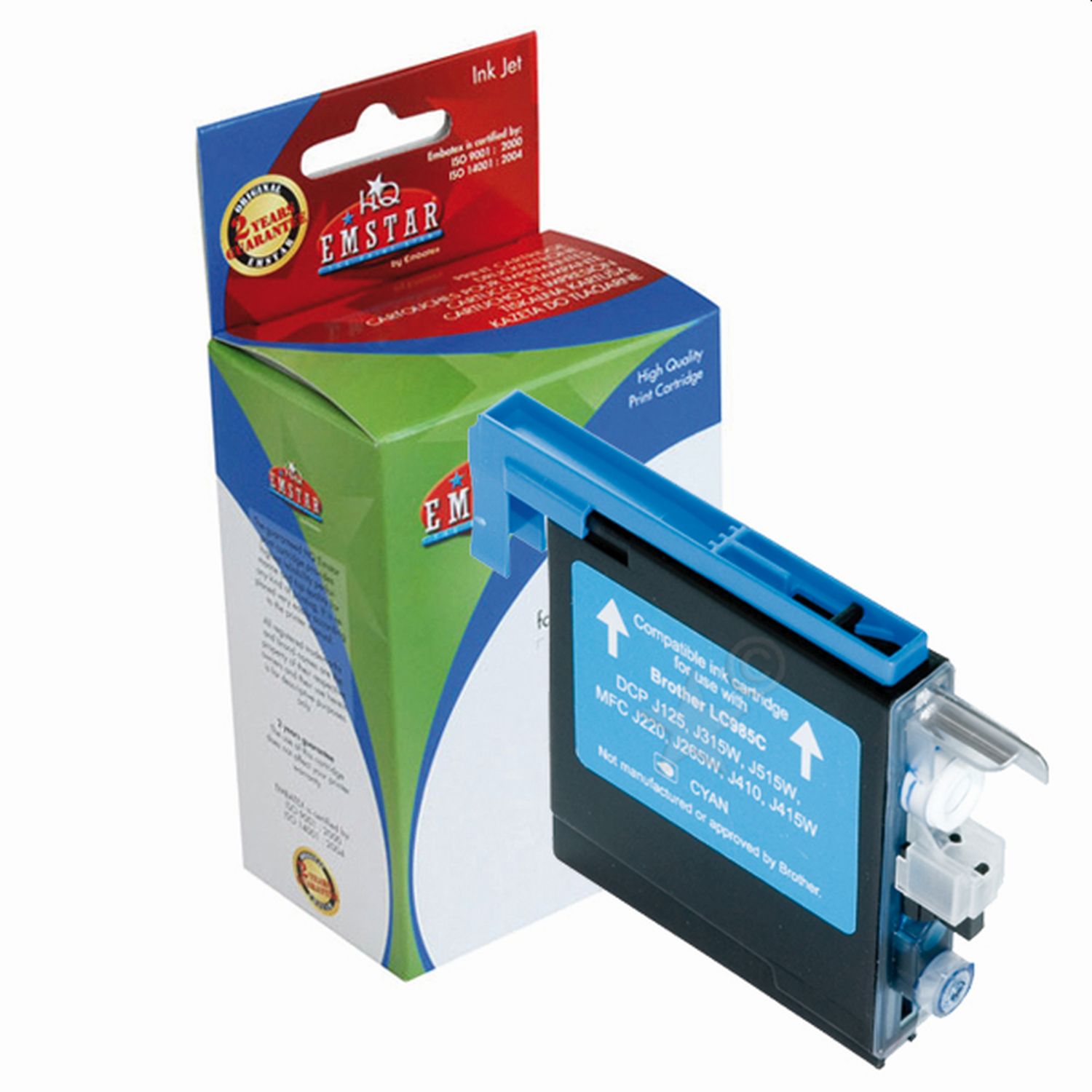 Alternativ Emstar Tintenpatrone cyan (10BRDCPJ125C-B56,B56)