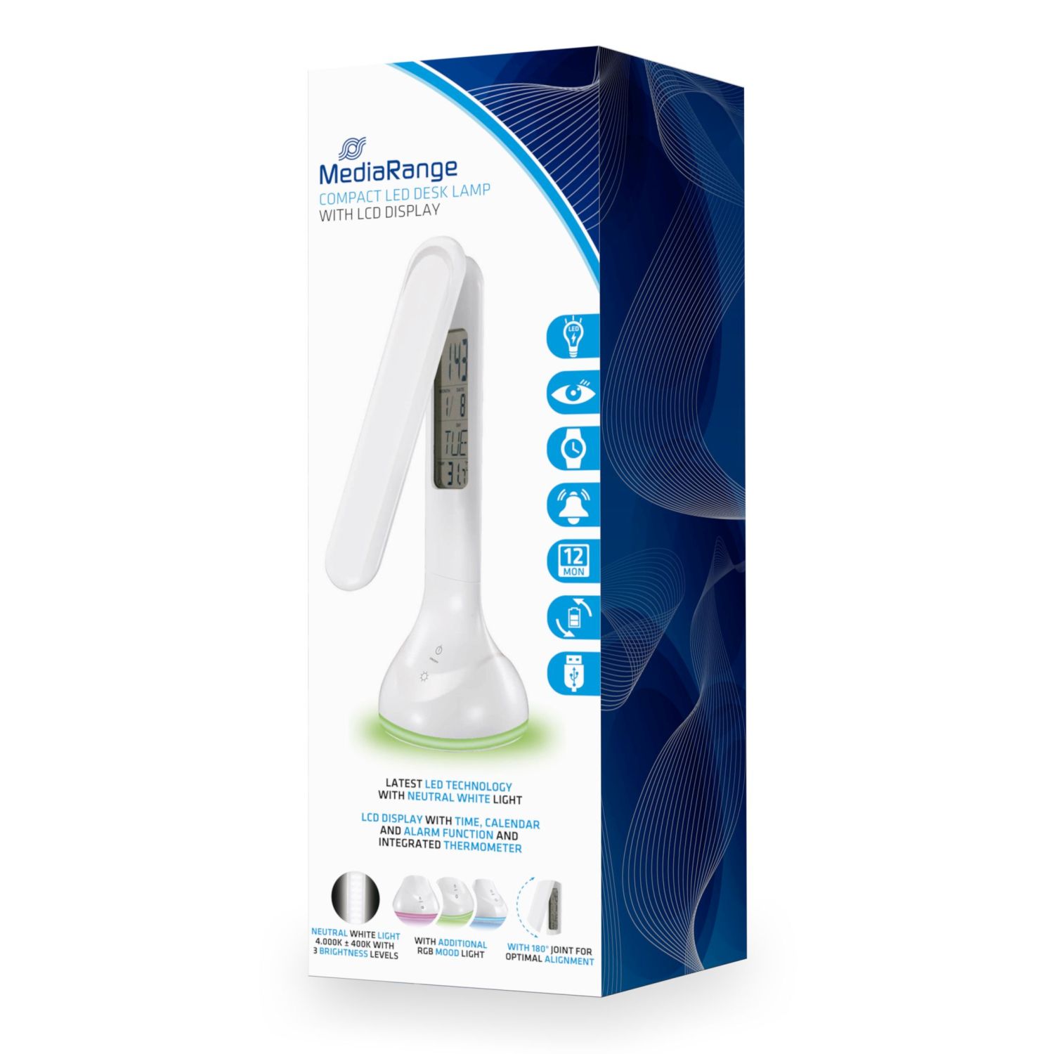 Kompakte LED Schreibtischlampe Kompakte LED Schreibtischlampe