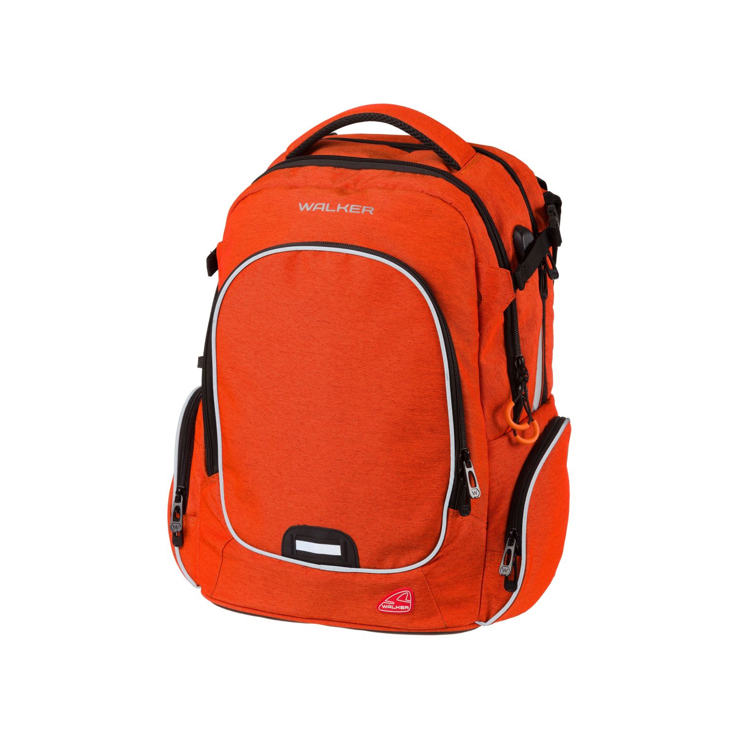 Schulrucksack Wizzard Campus Evo - red melange