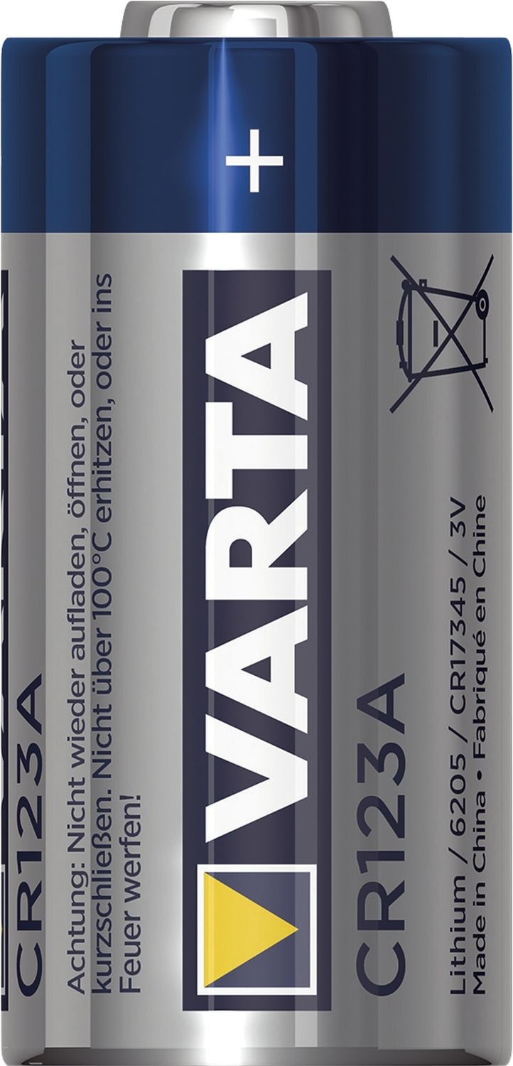 Professional Lithium Batterien - CR123A, 3 V Professional Lithium Batterien - CR123A, 3 V