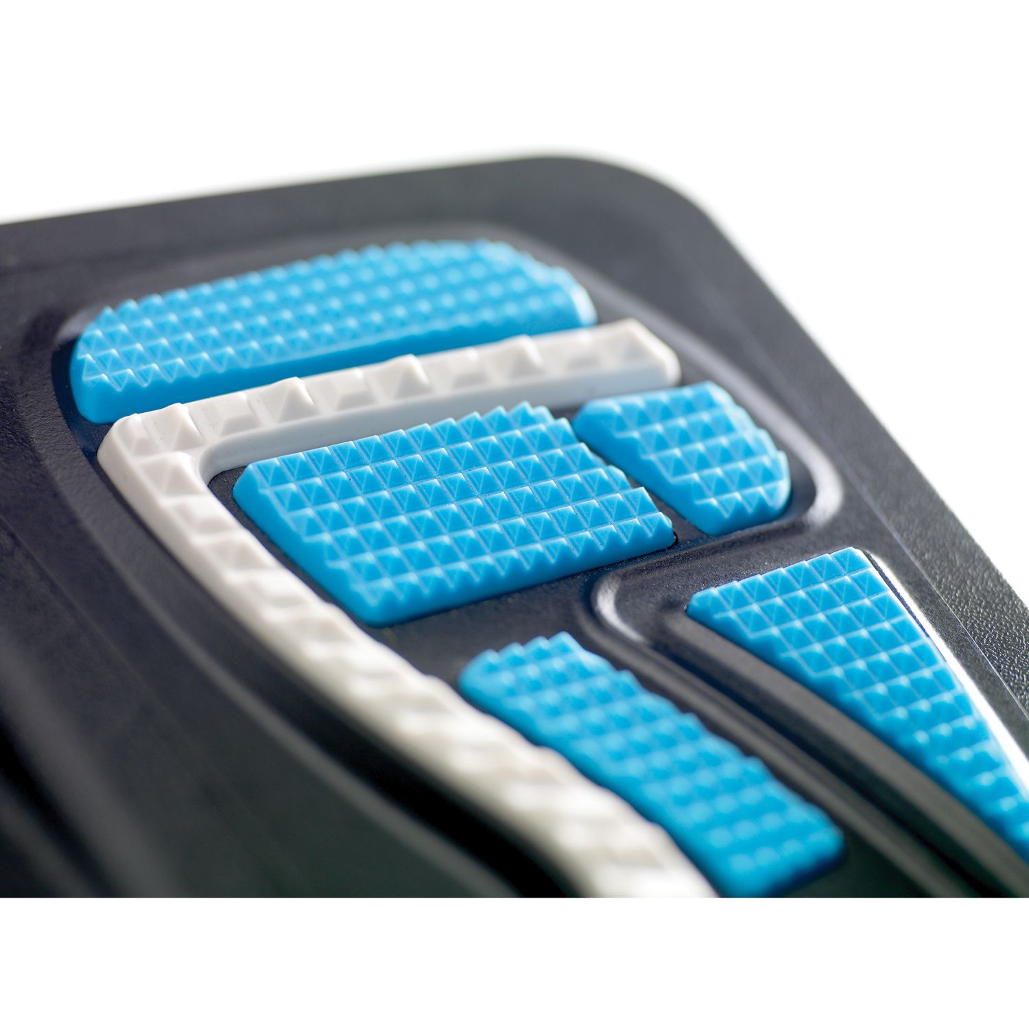 Fußstütze Energizer - Reflexzonen-Massageoberfläche, schwarz-blau