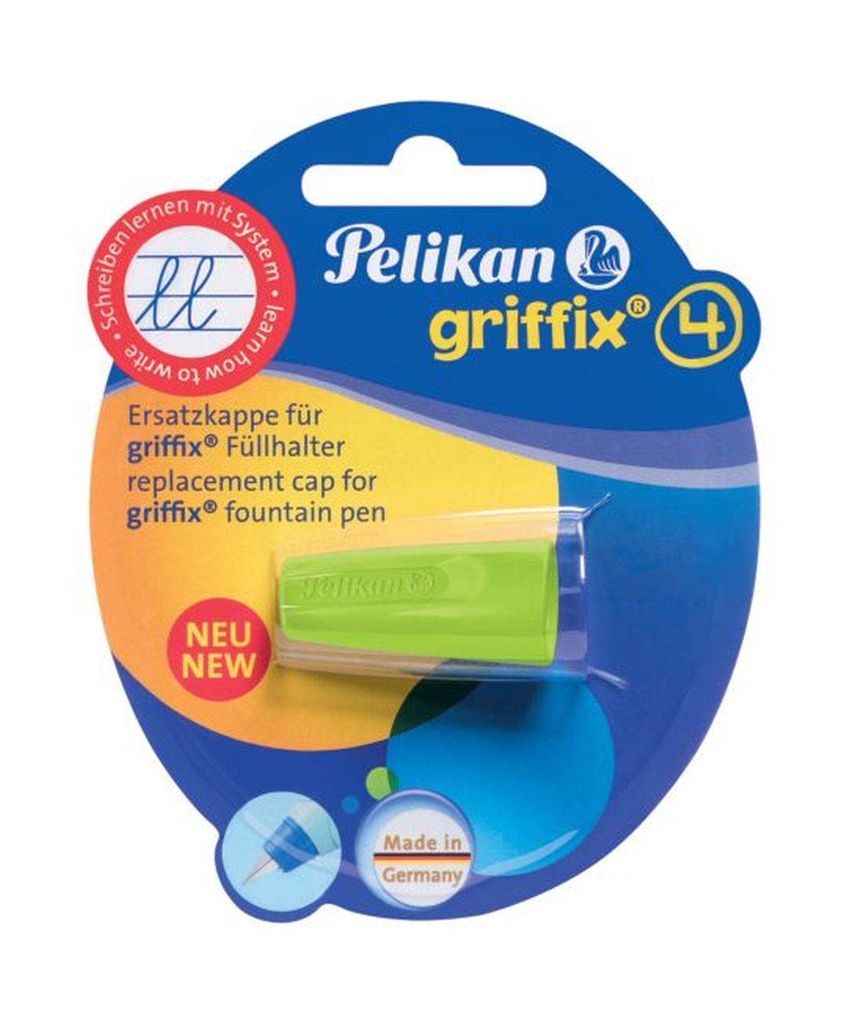 griffix® Ersatz Dreh-Kappe für Füller P2/B - sortiert griffix® Ersatz Dreh-Kappe für Füller P2/B - sortiert
